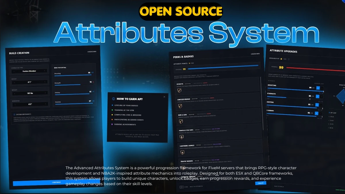 Advanced Attributes System | Open Source